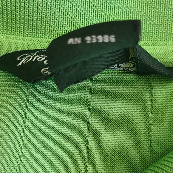 (742) Brooks Brothers Men's Classic Short Sleeve Three Button Polo Shirt,Size: L - Picture 14 of 14